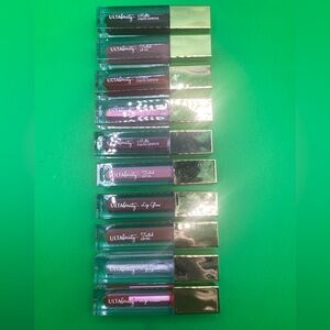 Lot of 10 Ulta Beauty Lip Care: Lipstick/Gloss/Stain/Oil